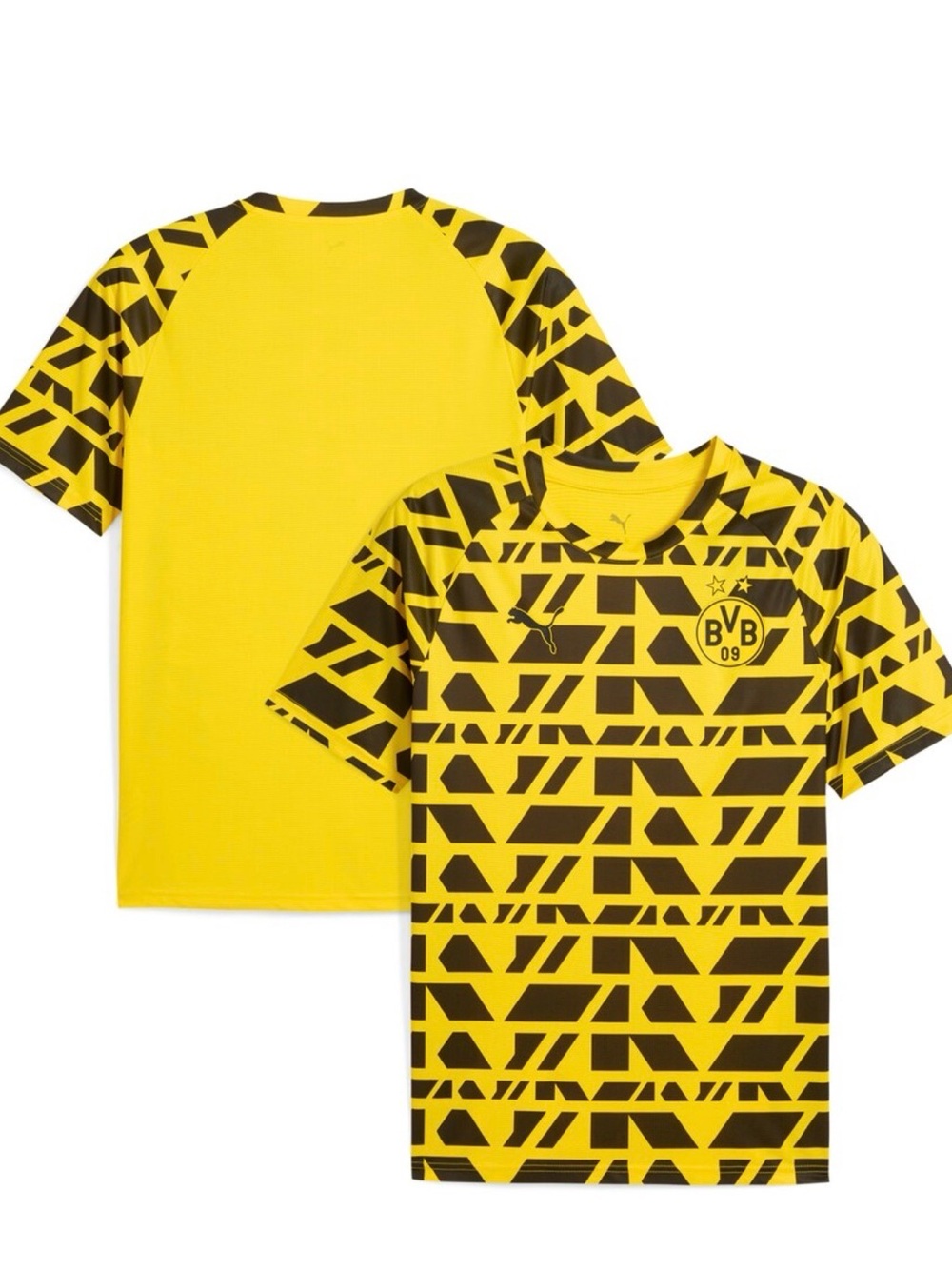Borussia Dortmund Puma 2025/26 Pre-Match Training Jersey - Yellow